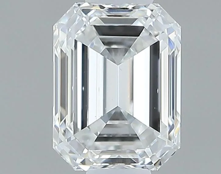 0.50ct EMERALD F VS2 Natural diamond
