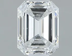 0.5ct EMERALD F VS2 Natural diamond