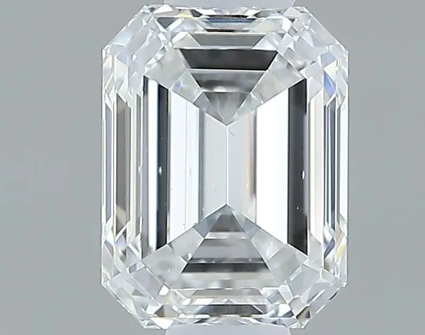 0.5ct EMERALD F VS2 Natural diamond