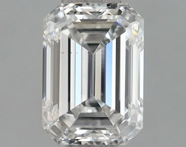 0.73ct EMERALD F VS2 Lab Grown diamond