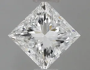 0.75ct PRINCESS H VVS2 Natural diamond