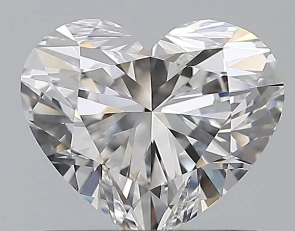 0.77ct HEART E VVS2 Natural diamond
