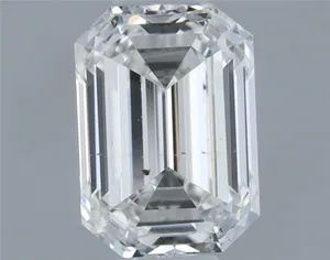 0.5ct EMERALD F SI1 Natural diamond