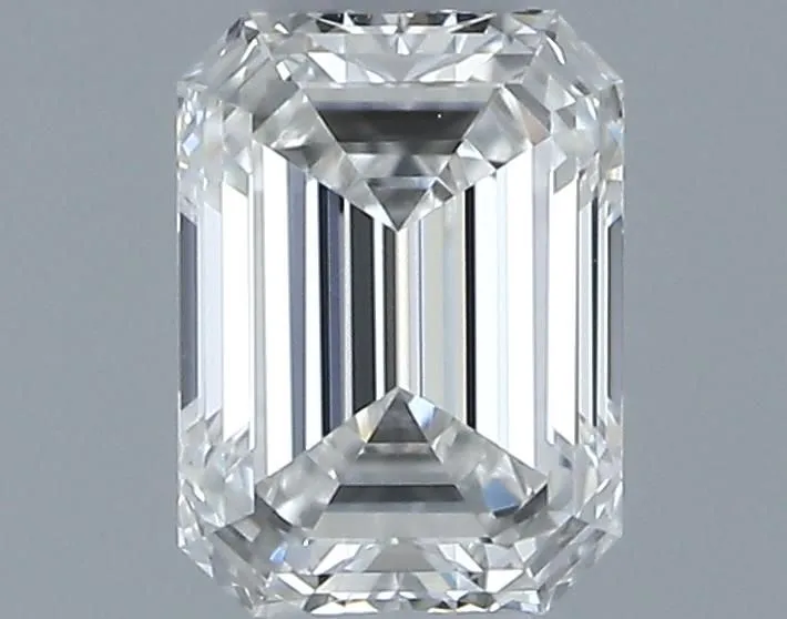 0.32ct EMERALD F VVS2 Natural diamond