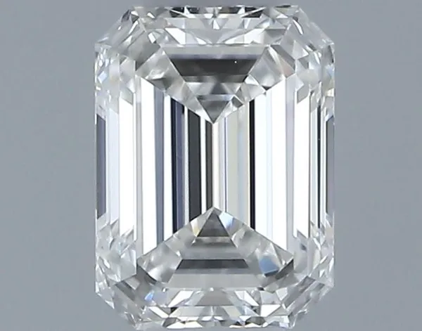 0.32ct EMERALD F VVS2 Natural diamond