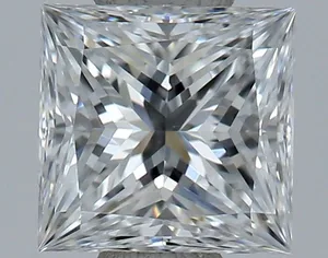 0.58ct PRINCESS D VS1 Natural diamond