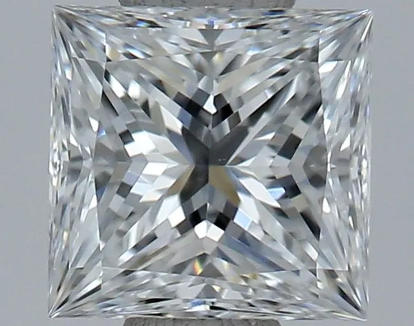 0.58ct PRINCESS D VS1 Natural diamond