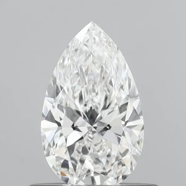 0.57ct PEAR D VVS2 Lab diamond
