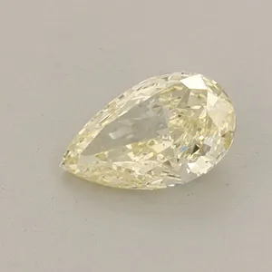 0.45ct PEAR Fancy Yellow VS2 Coloured Lab diamond