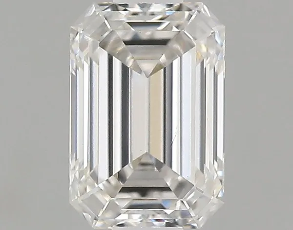 0.73ct EMERALD F VS1 Lab diamond
