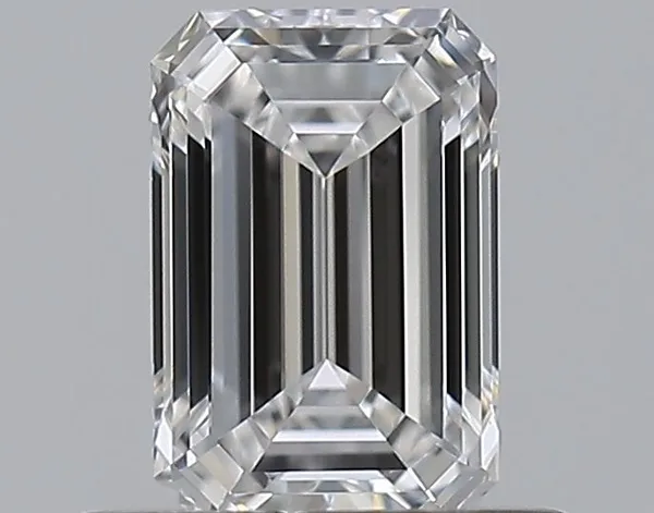0.53ct EMERALD E VVS2 Natural diamond