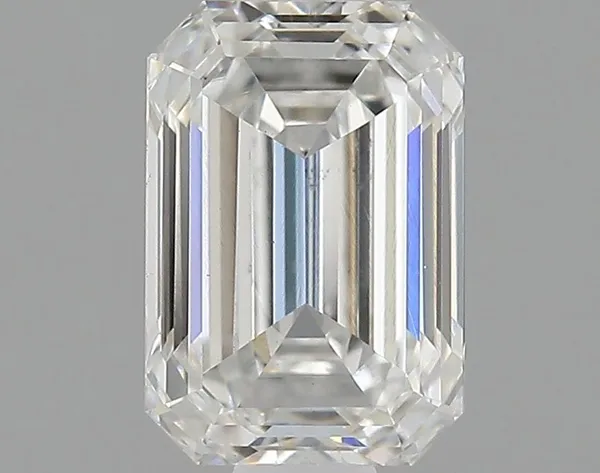 0.73ct EMERALD F VS1 Lab diamond
