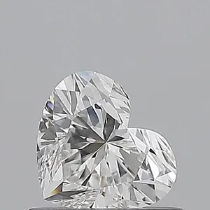 0.61ct HEART F VS1 Natural diamond