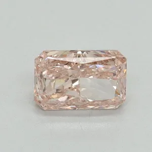 0.53ct RADIANT Fancy Intense Pink VS1 Coloured Lab diamond