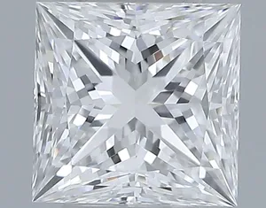 0.51ct PRINCESS E VS2 Natural diamond