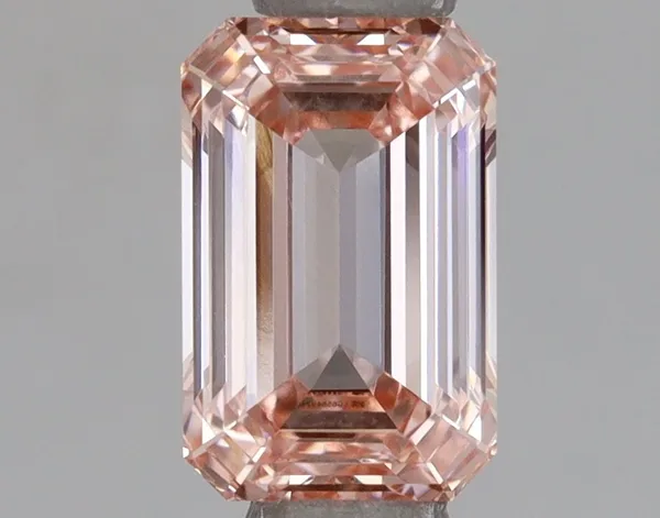 1.04ct EMERALD Fancy Intense Pink VVS2 Coloured Lab diamond