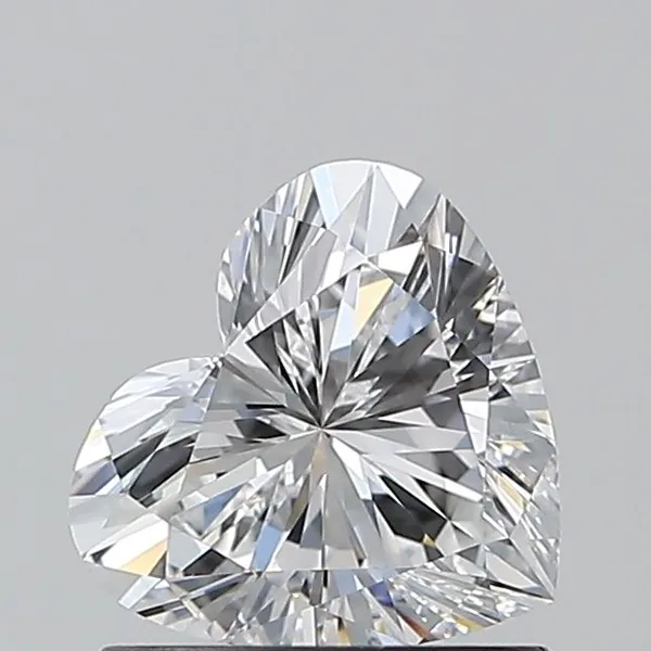 0.9ct HEART D VVS2 Natural diamond