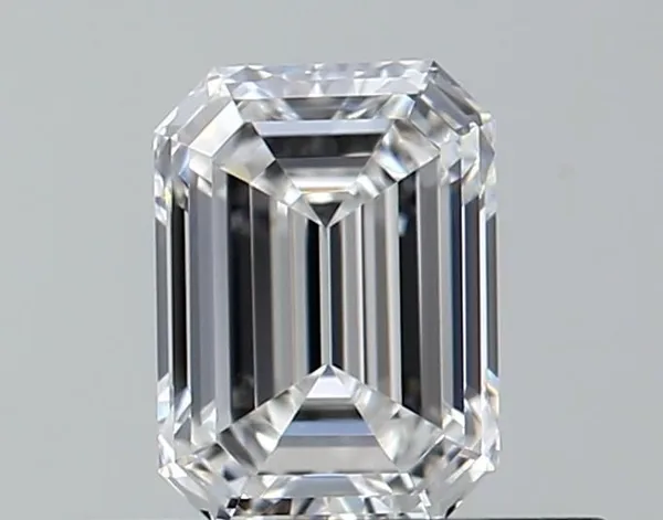 0.4ct EMERALD E VVS1 Natural diamond