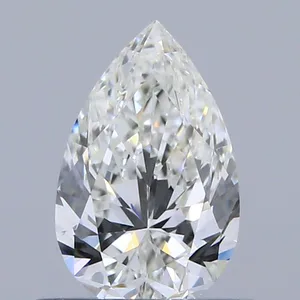 0.5ct PEAR H VVS2 Natural diamond