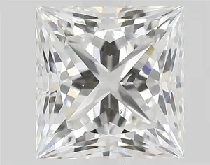 1.02ct PRINCESS G SI2 Natural diamond
