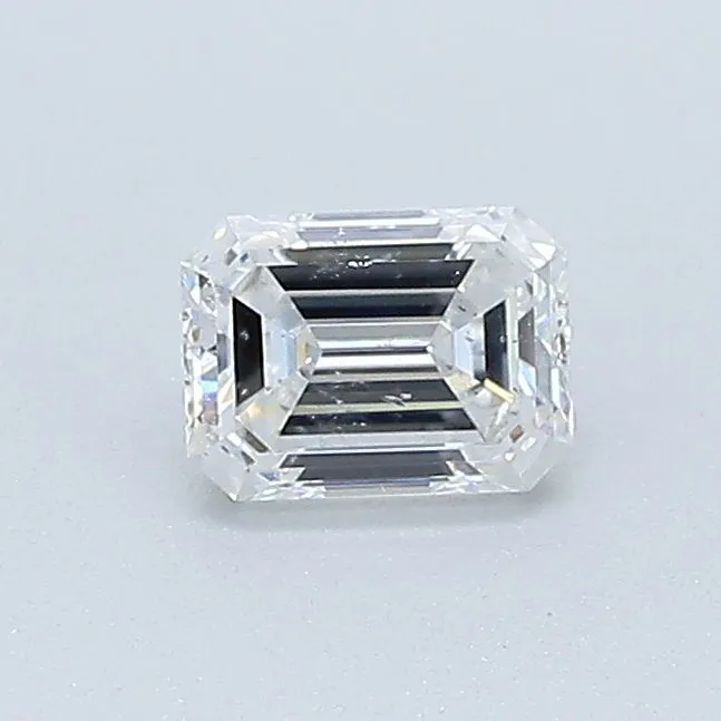 0.40ct EMERALD E SI2 Natural diamond
