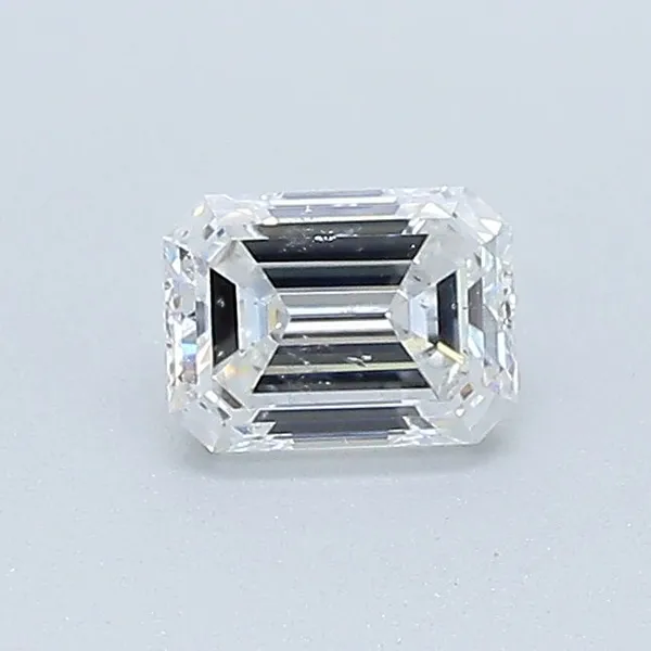 0.4ct EMERALD E SI2 Natural diamond