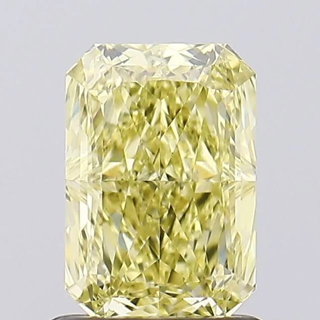 1.16ct RADIANT Fancy Intense Yellow VS1 Coloured Lab diamond