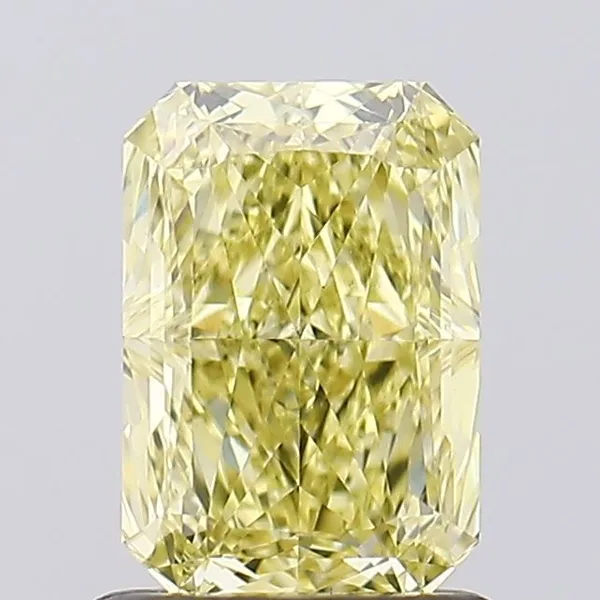 1.16ct RADIANT Fancy Intense Yellow VS1 Coloured Lab diamond