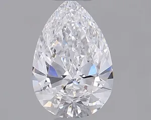 0.4ct PEAR D VVS2 Natural diamond