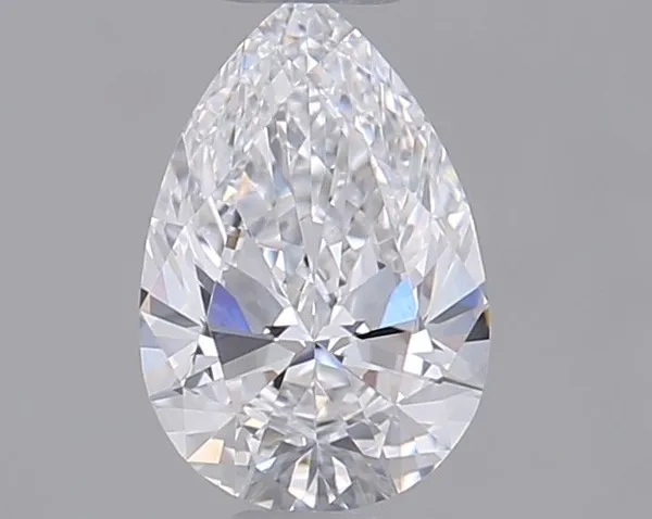 0.4ct PEAR D VVS2 Natural diamond