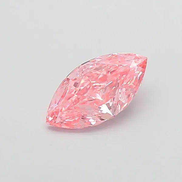 2.02ct MARQUISE Fancy Vivid Pink VVS2 Coloured Lab diamond