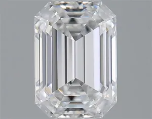 0.4ct EMERALD E VVS2 Natural diamond