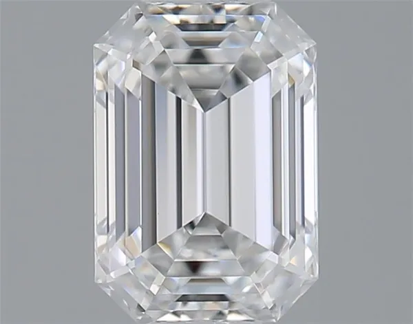 0.4ct EMERALD E VVS2 Natural diamond