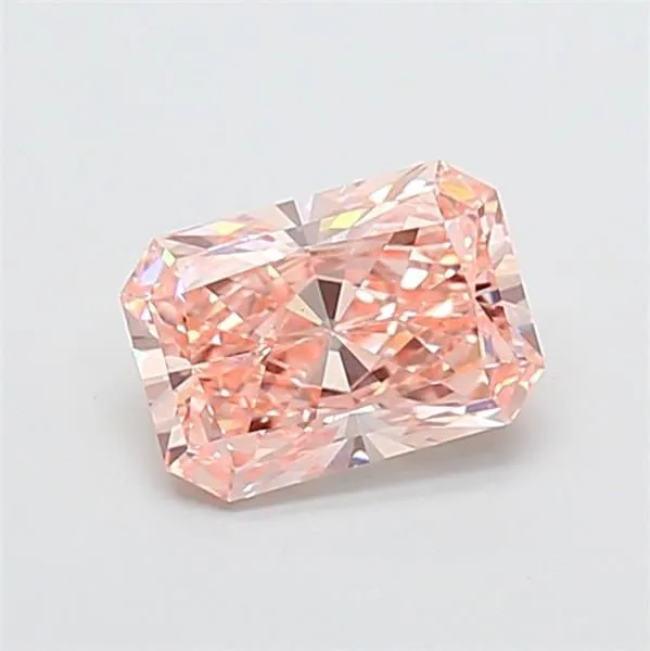 1.19ct RADIANT Fancy Intense Pink VS1 Coloured Lab diamond