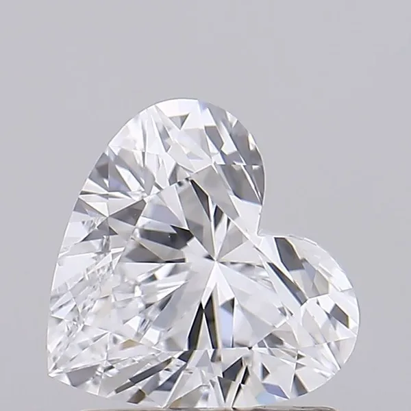 1ct HEART D VVS2 Lab diamond