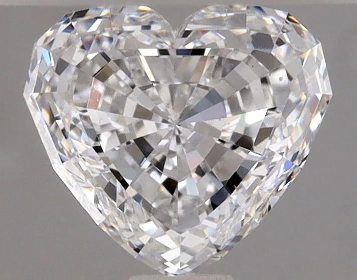 0.91ct HEART D SI1 Natural diamond