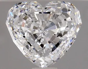 0.91ct HEART D SI1 Natural diamond