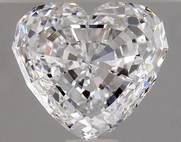 0.91ct HEART D SI1 Natural diamond