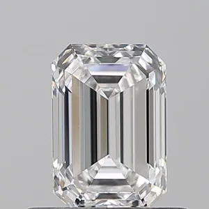 0.6ct EMERALD E VVS2 Natural diamond