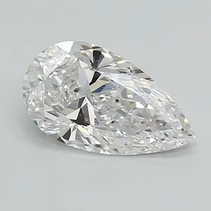 0.85ct PEAR D VVS2 Lab diamond
