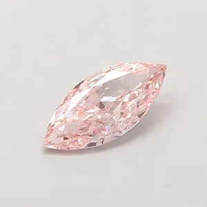 1ct MARQUISE Fancy Intense Pink VS2 Coloured Lab diamond