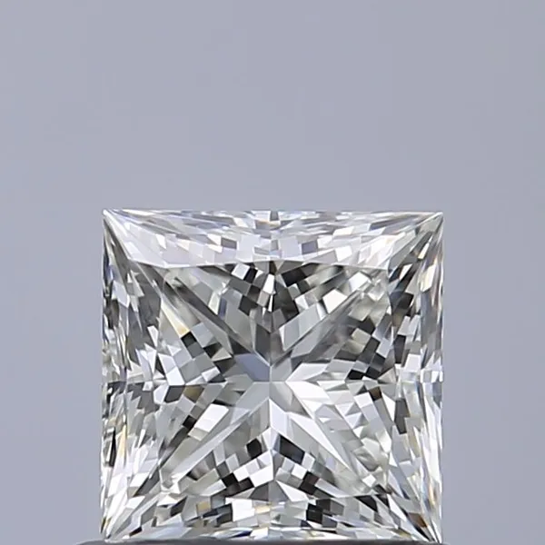 0.71ct PRINCESS H VVS1 Natural diamond