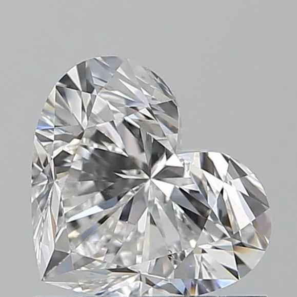 0.90ct HEART F VS2 Natural diamond