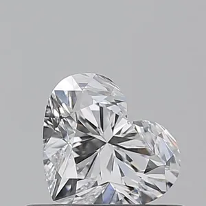 0.5ct HEART D VVS1 Natural diamond