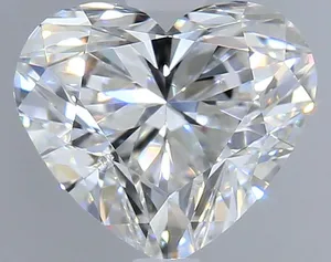 1ct HEART F SI1 Natural diamond