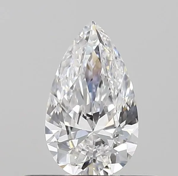 0.4ct PEAR D VS2 Natural diamond