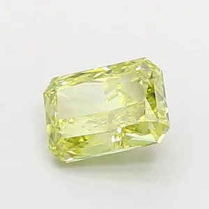 1.16ct RADIANT Fancy Yellow VVS2 Coloured Lab diamond