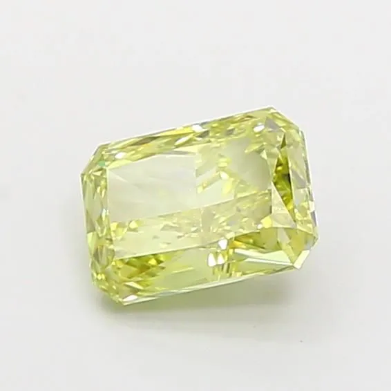 1.16ct RADIANT Fancy Yellow VVS2 Coloured Lab diamond