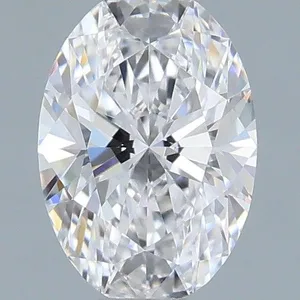 0.46ct OVAL D VVS2 Lab diamond