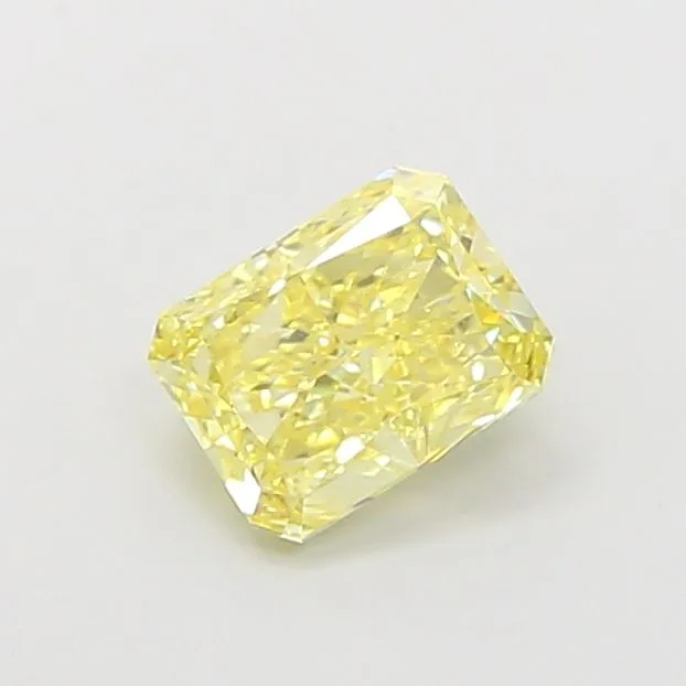 1.12ct RADIANT Fancy Intense Yellow VS1 Coloured Lab diamond